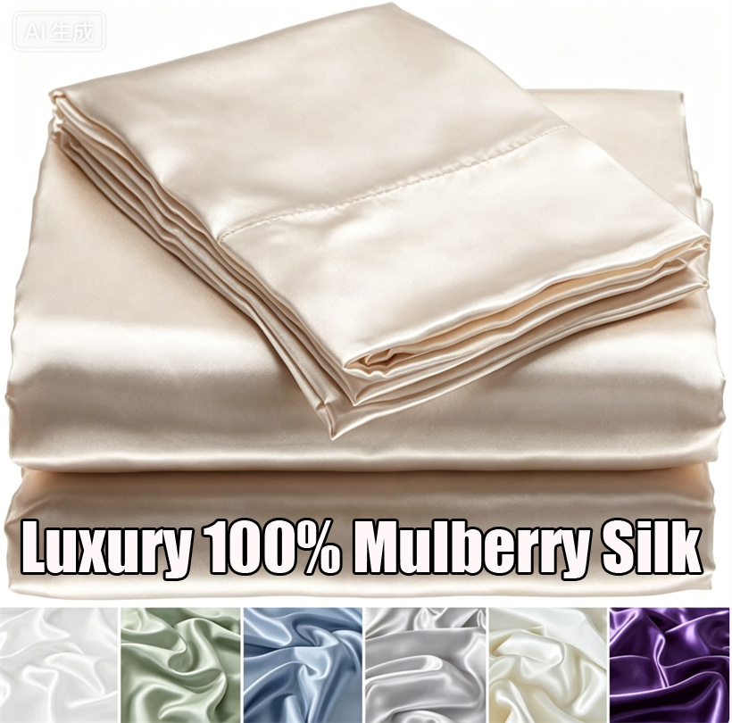 Luxury Skincare Set - Luxury Mulberry Silk Bed Sheet Set