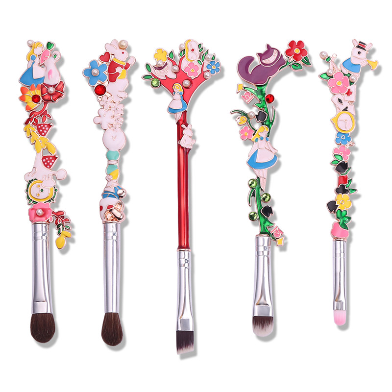 Luxury Skincare Set - Luxury 5PCS/SET Makeup Brushes Set Alice
