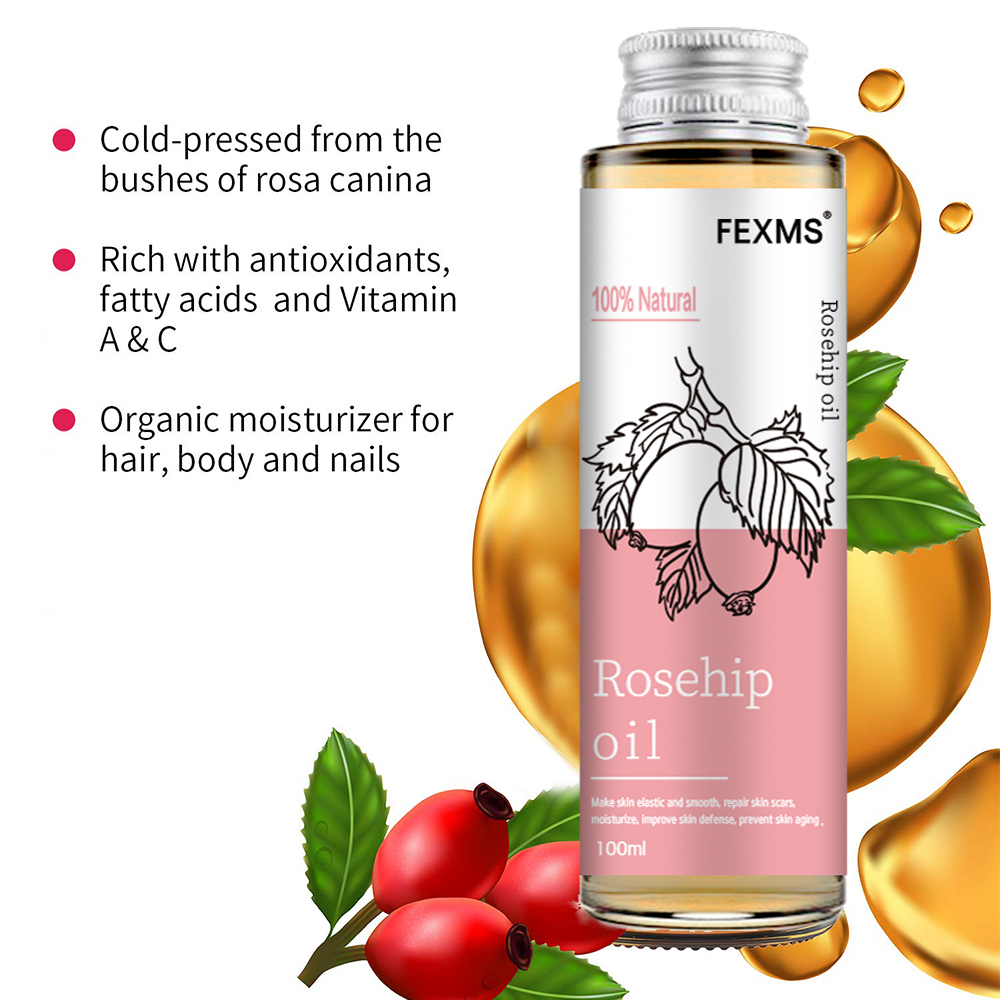 Rosehip Seed Oil, 100% Pure Or - огляд і ціна Cold Pressed Rose Hip