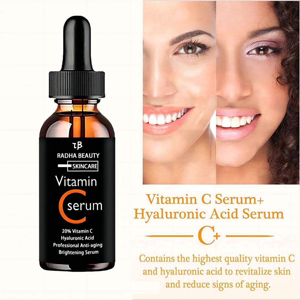Vitamin C serum Face Serum Lon - огляд і ціна Growth Factor Serum