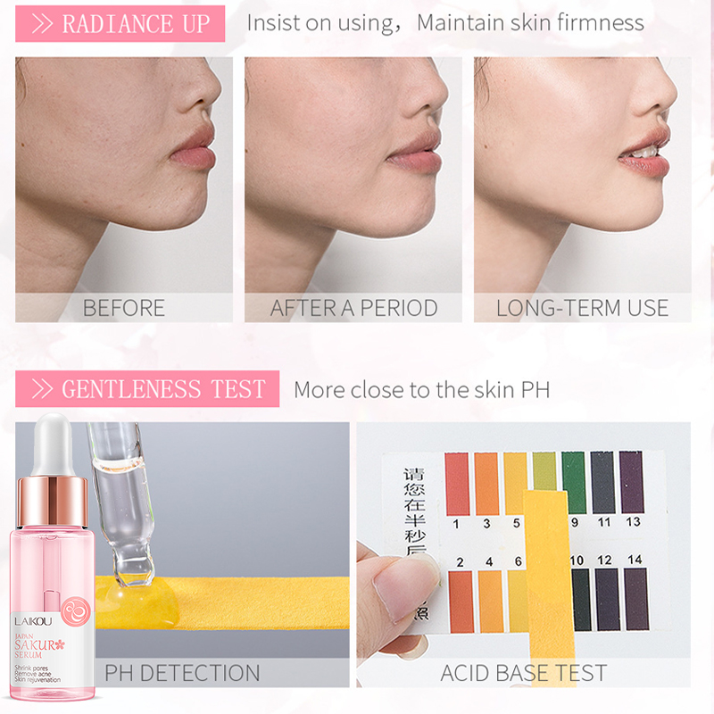 LAIKOU 17ML Japan Sakura Serum - огляд і ціна Growth Factor Serum
