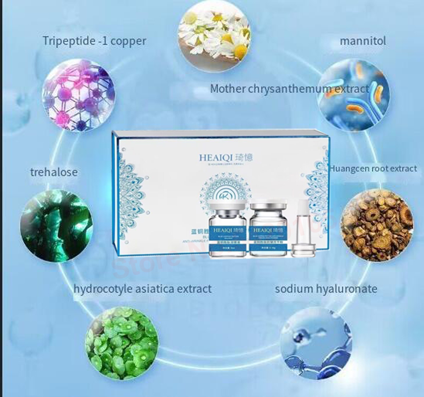 0.25 mm Microneedle GHK-Cu Blu - огляд і ціна Epidermal Growth Factor