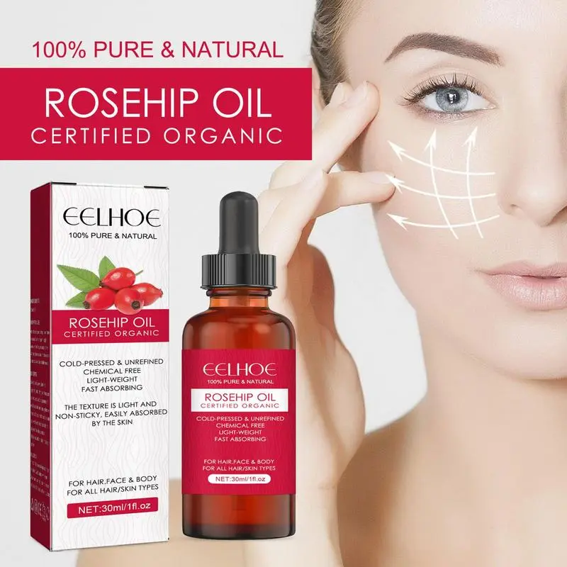30ml Organic Rosehip Seed Oil  - огляд і ціна Cold Pressed Rose Hip