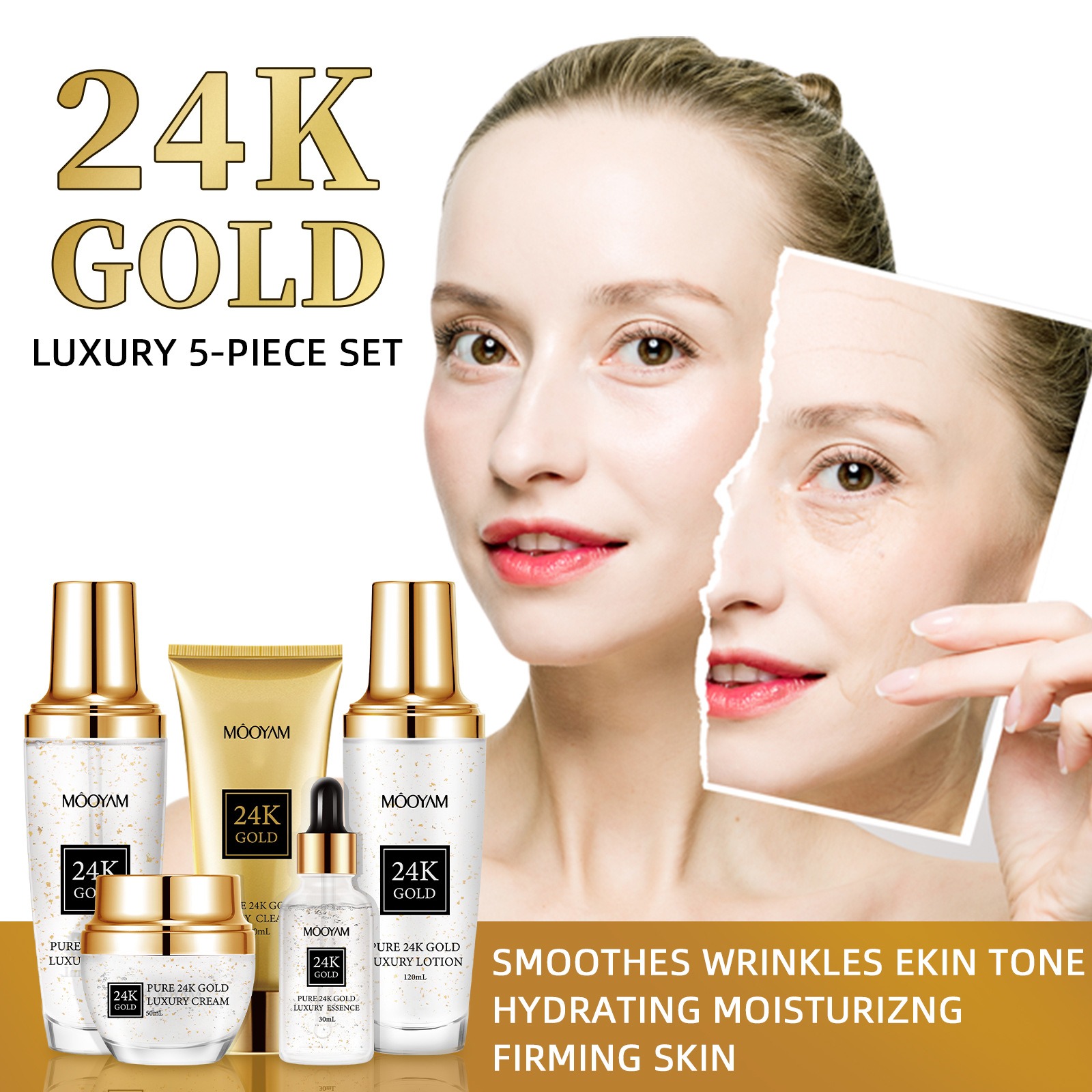 24K Gold LUXURY Moisturizin An - огляд і ціна Luxury Skincare Moisturizer