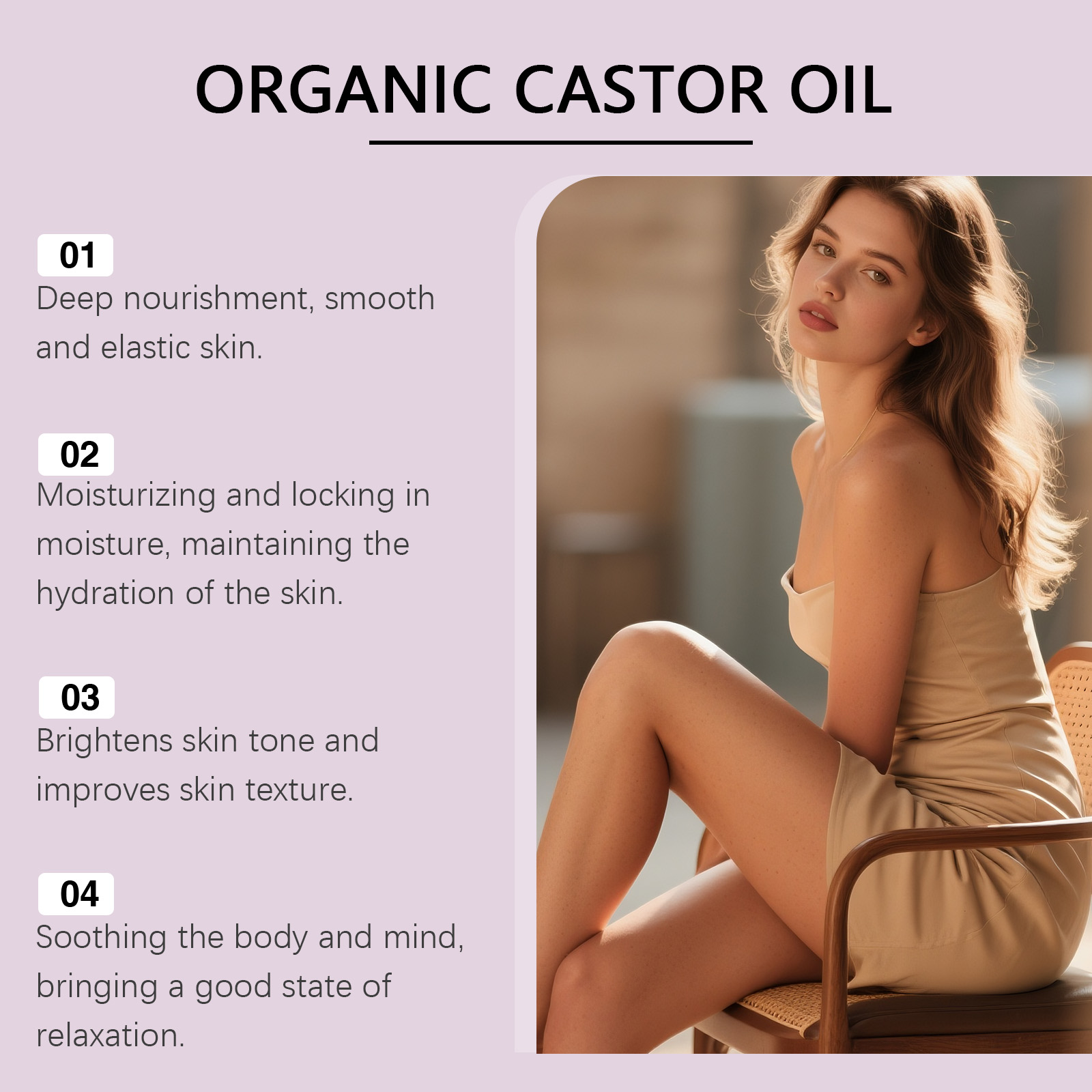 Natural Organic Castor Oil Col - огляд і ціна Cold Pressed Rose Hip