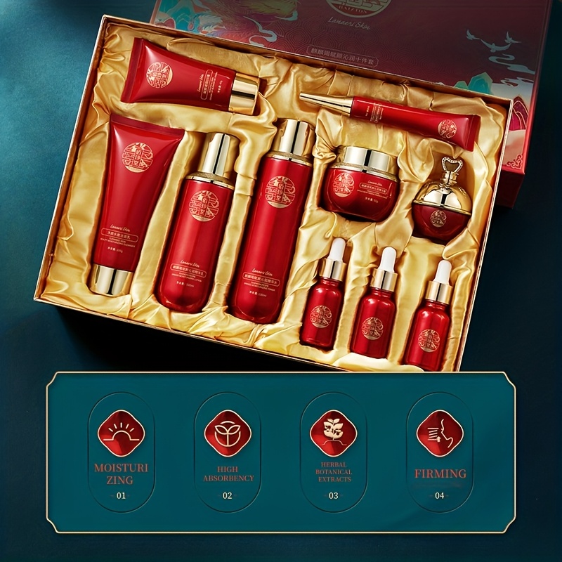 Qilin Jie Fu Yan Qin Run Ten-P - огляд і ціна Luxury Skincare Set